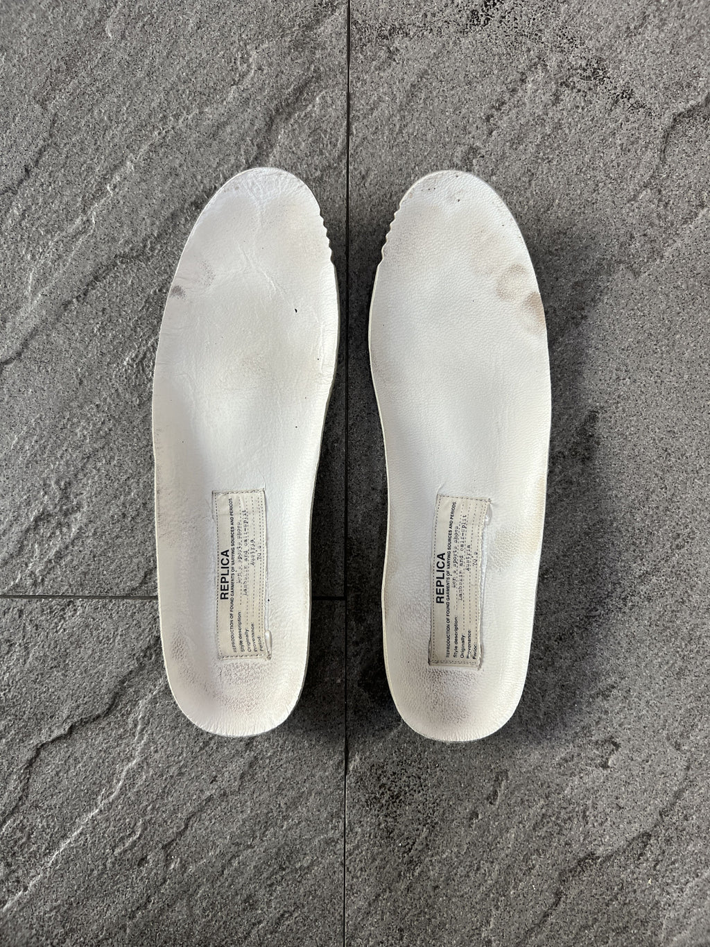 Maison Margiela Replica GAT Low Top Sneaker White Cream EU39