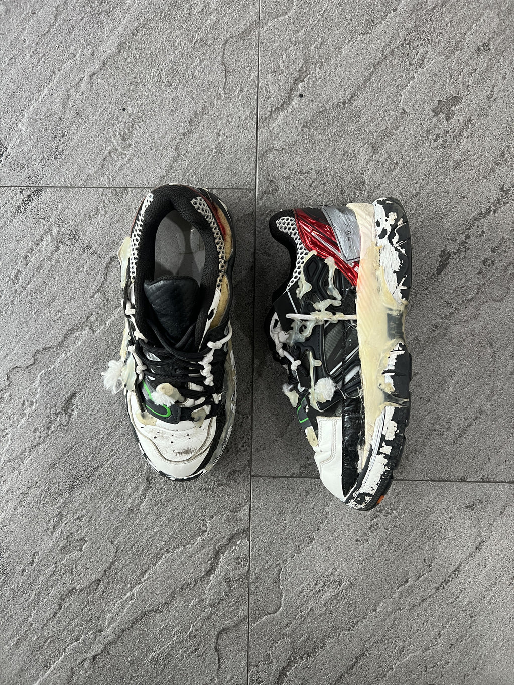 Maison Margiela Fusion Sneakers Black/Red