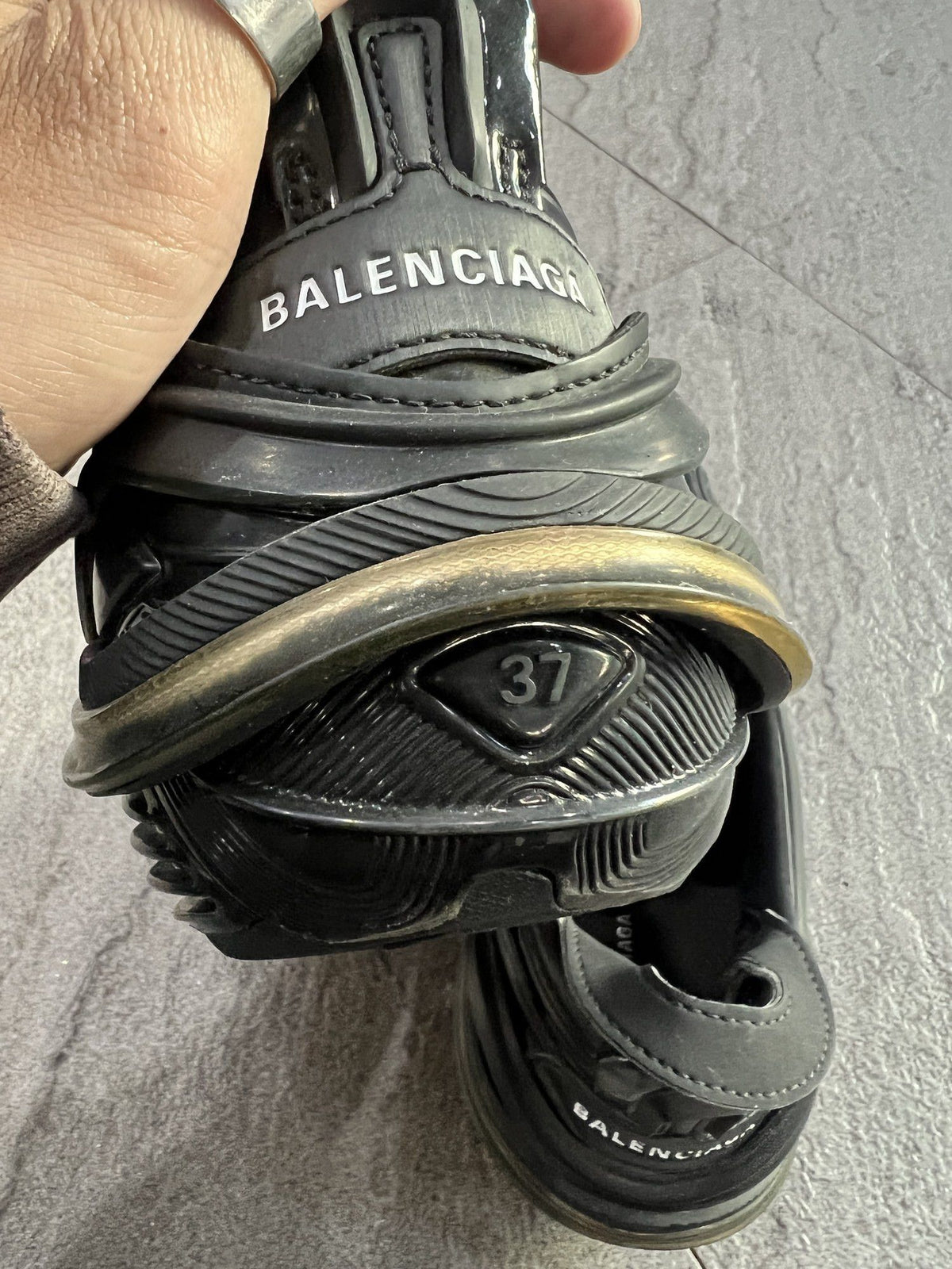 Balenciaga Tyrex Sneakers Black EU 37