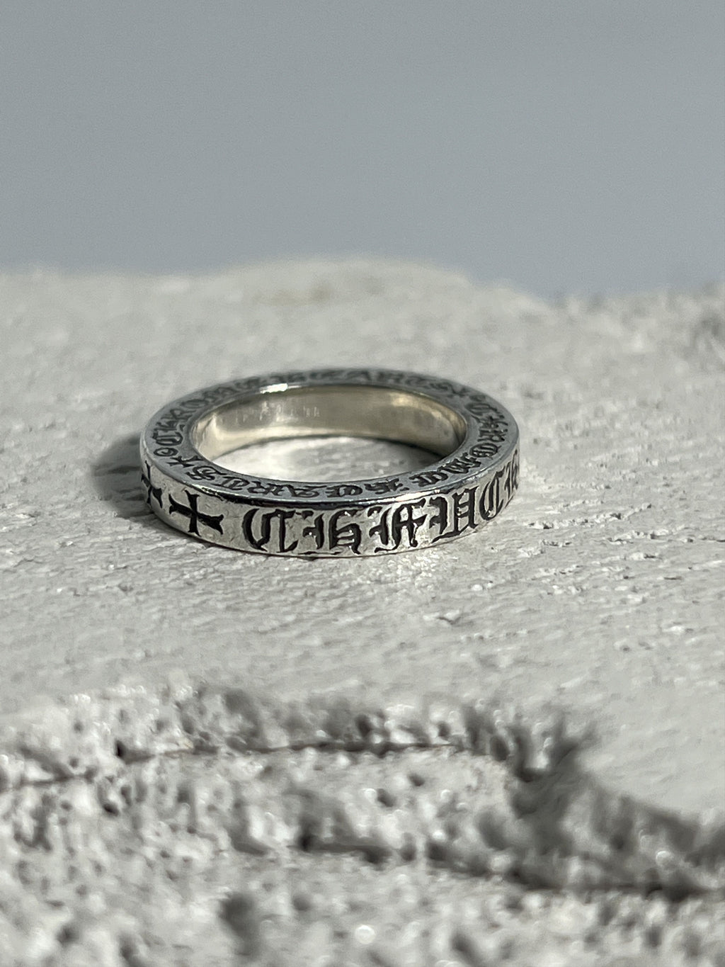 Chrome Hearts Spacer Ring Silver US4 47MM