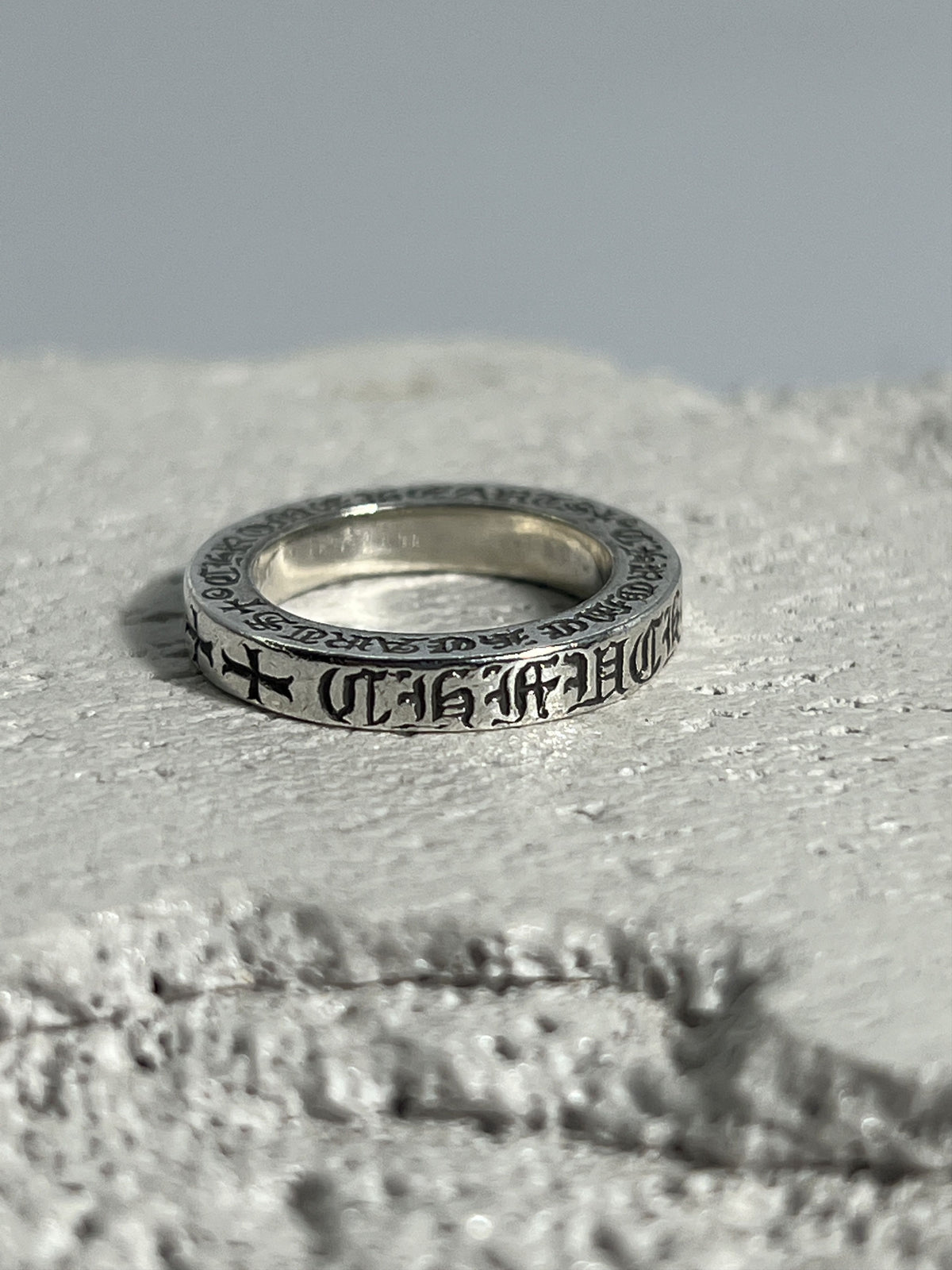 Chrome Hearts Spacer Ring Silver US4 47MM