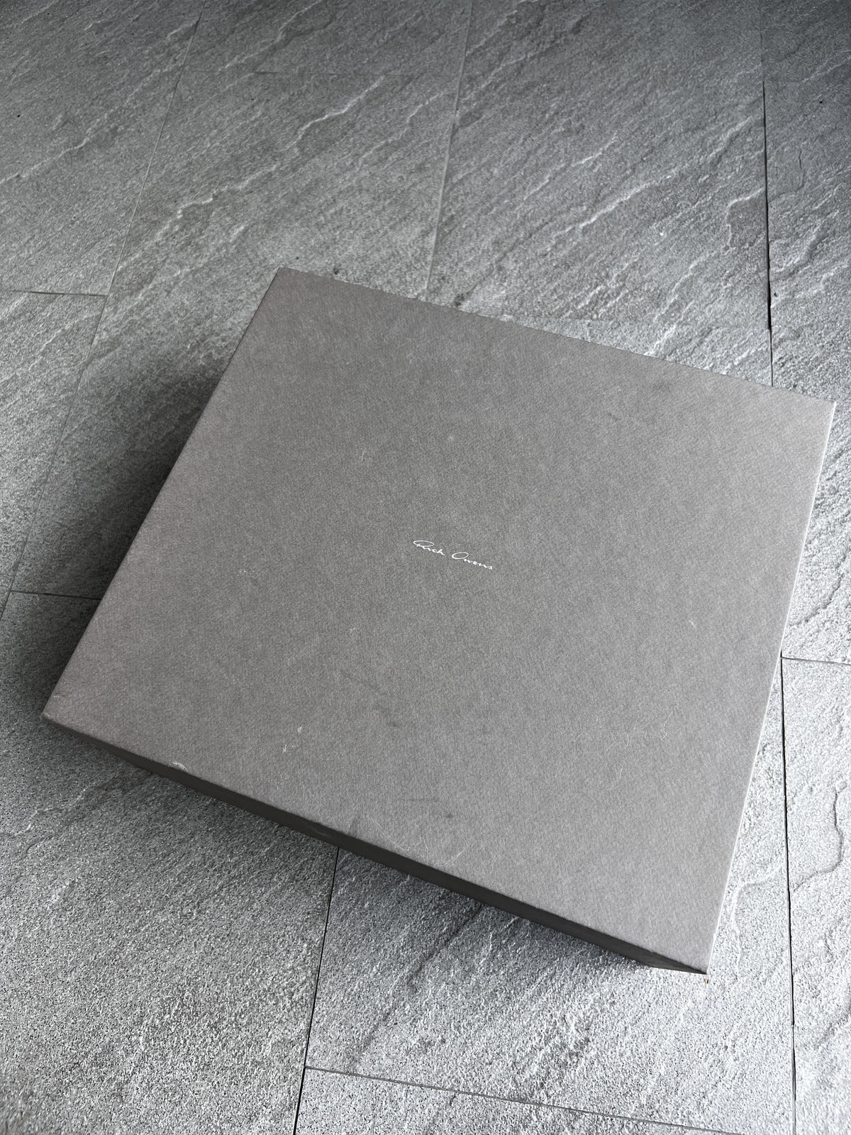 Rick Owens Mainline Leather High Sneakers Milk EU40