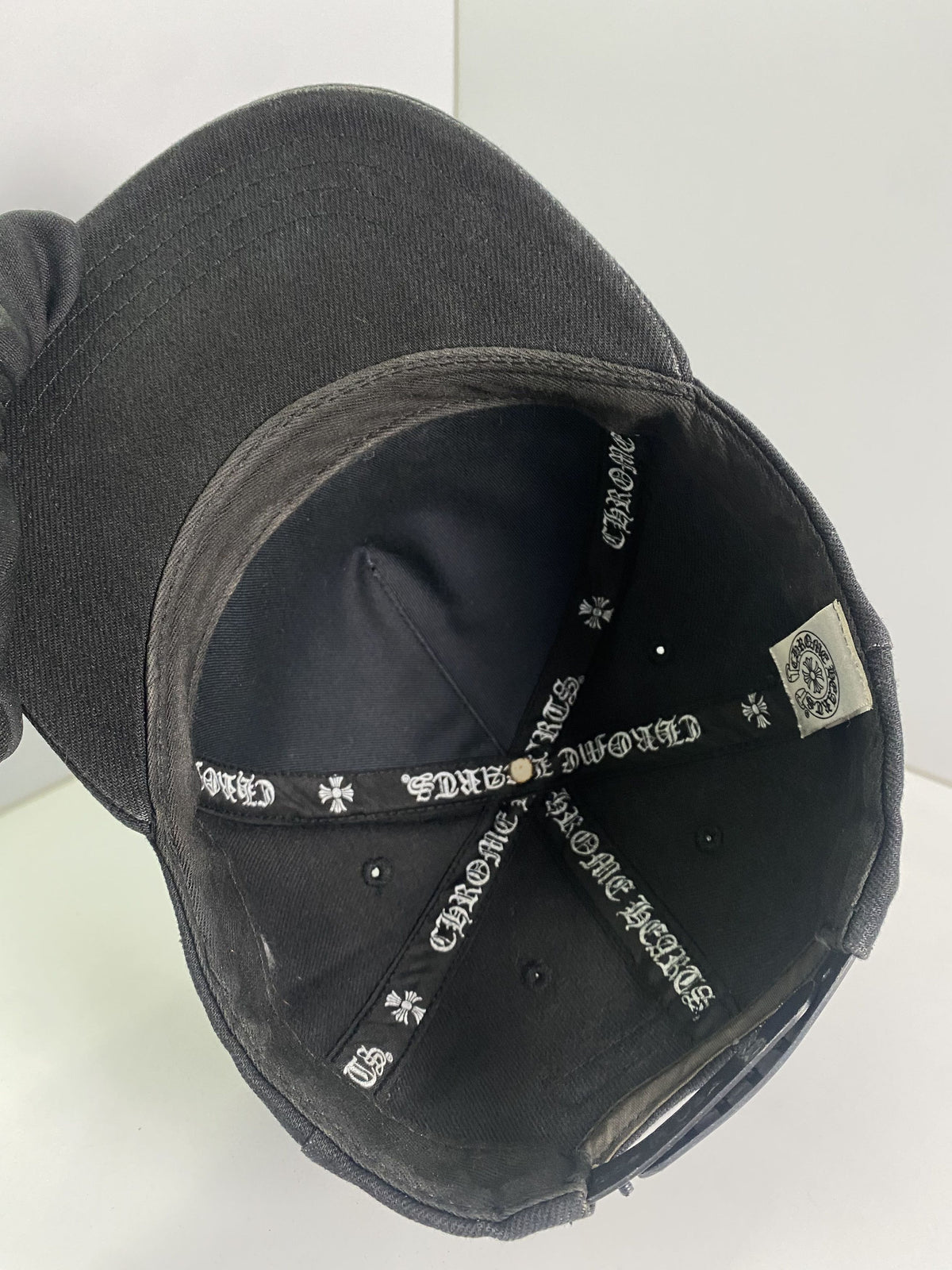 Chrome Hearts Cemetery Cross Black Fitted Cap