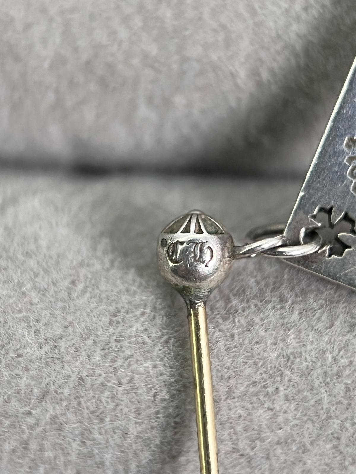 Chrome Hearts x Kate Hudson Square Cross Earring