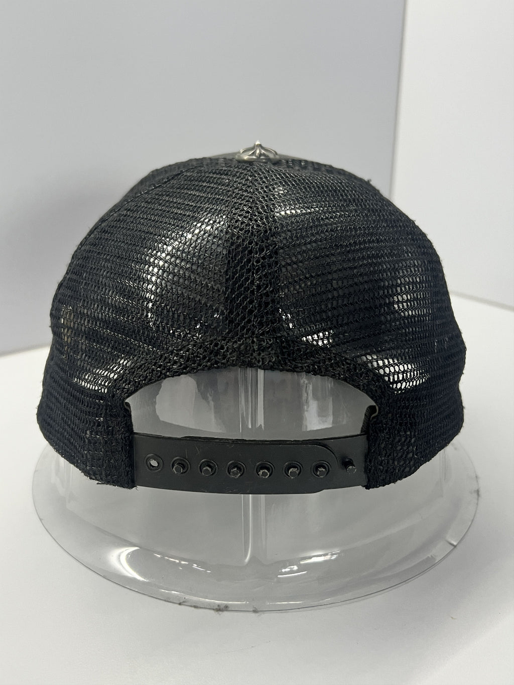 Chrome Hearts Cemetery Trucker Black Red OS
