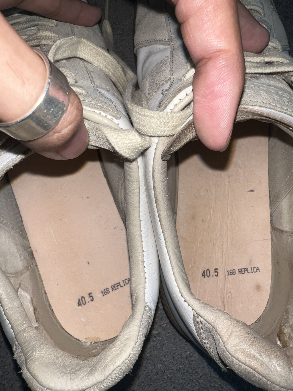 Maison Margiela Replica Archive White Grey GAT 40.5