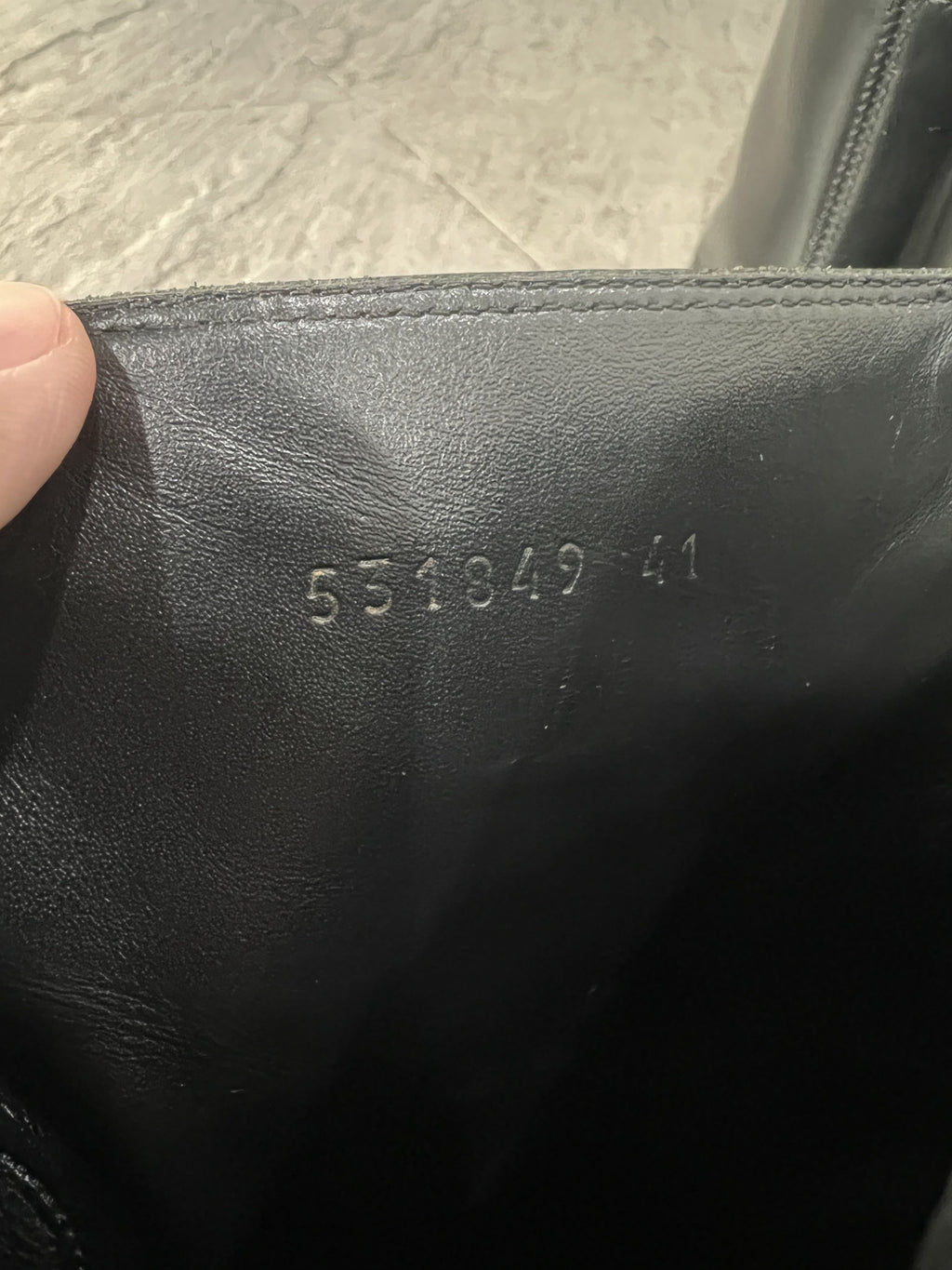 Balenciaga Leather Zip Boots Black EU41 Made Italy