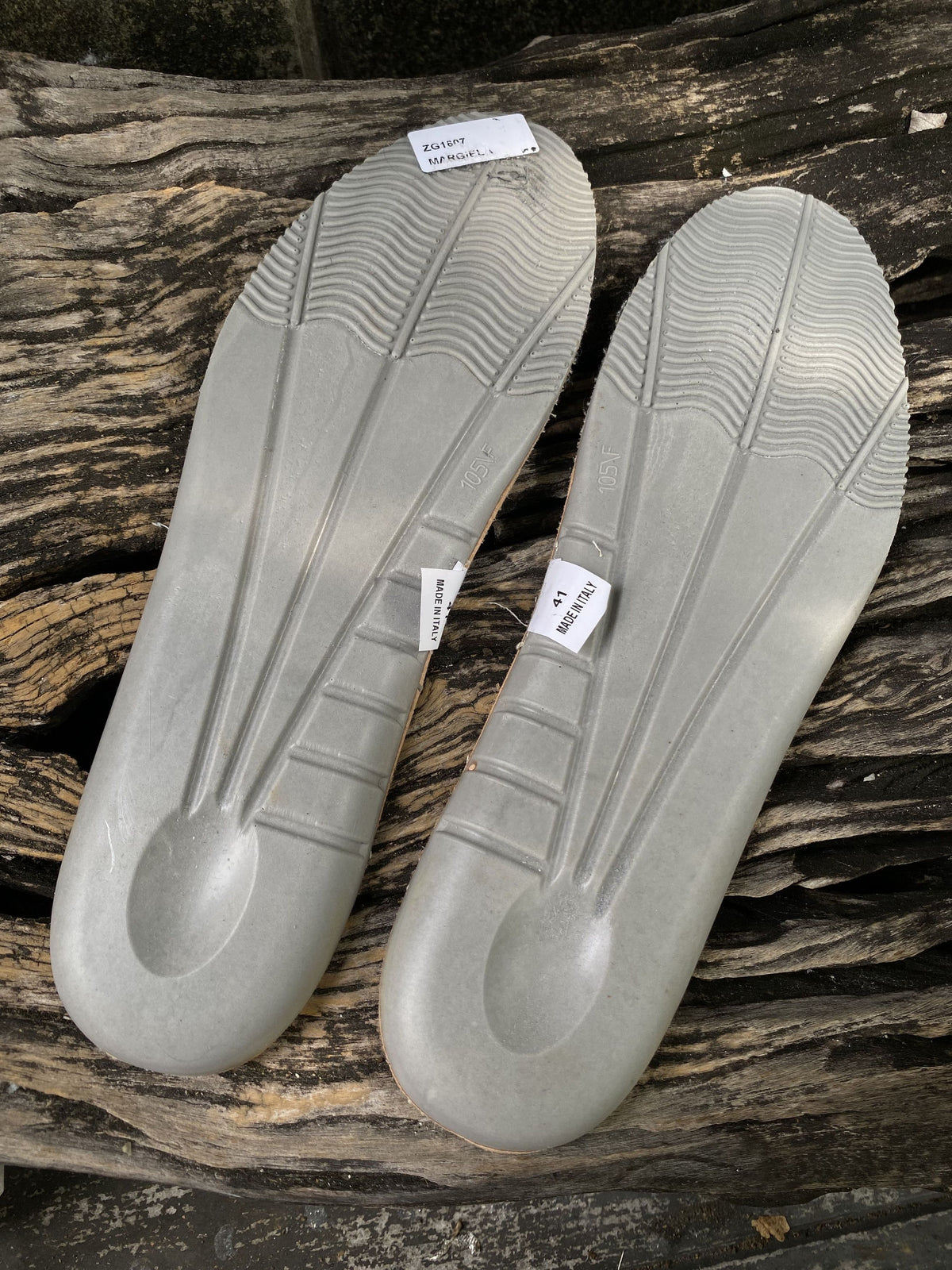 Maison Margiela Distressed Canvas Low Sneakers Size 41
