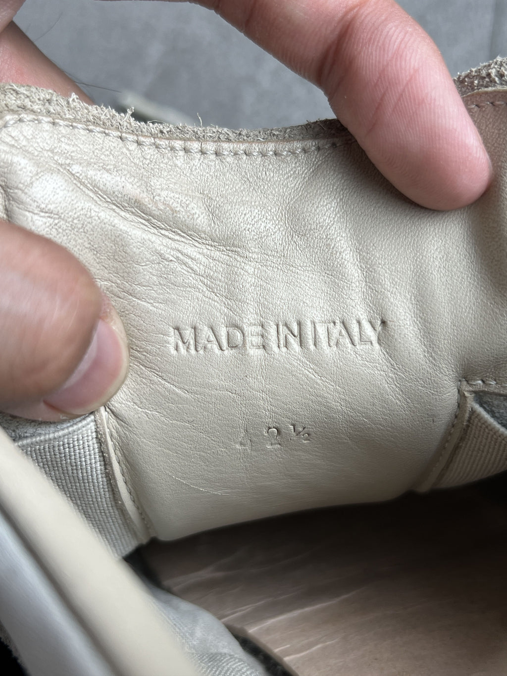Maison Margiela Classic White Grey Replica GAT 42.5
