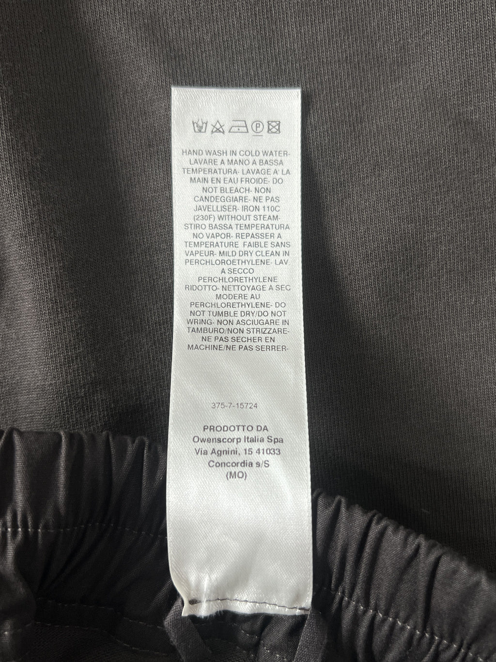 Rick Owens Mainline Performa Paneled Cargo Joggers