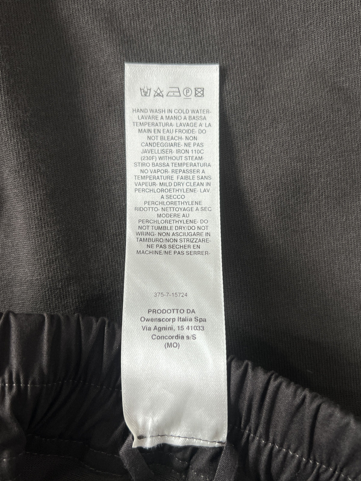 Rick Owens Mainline Performa Paneled Cargo Joggers