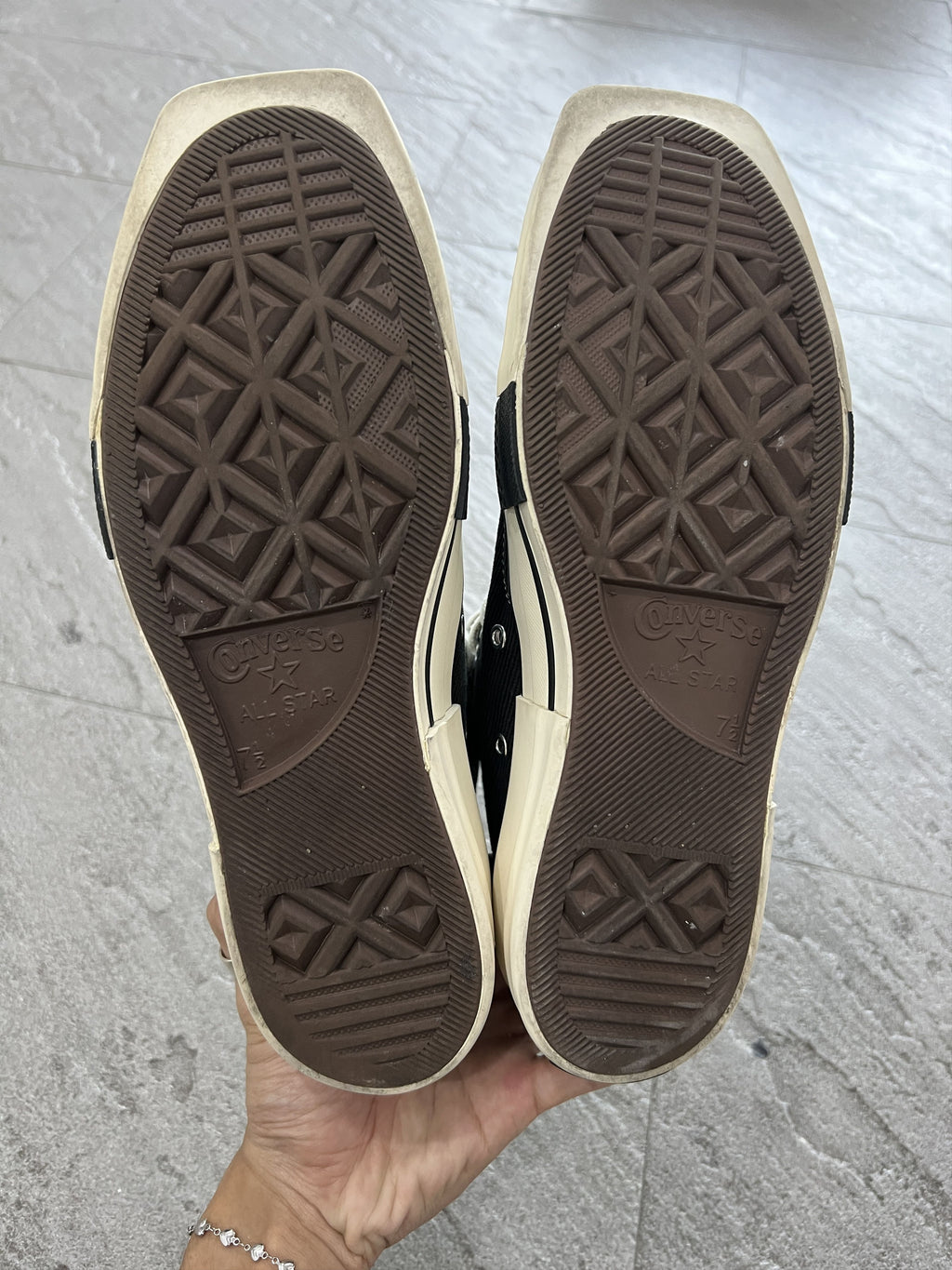 Rick Owens DRKSHDW x Converse TURBODRK Chuck 70 High 40.5