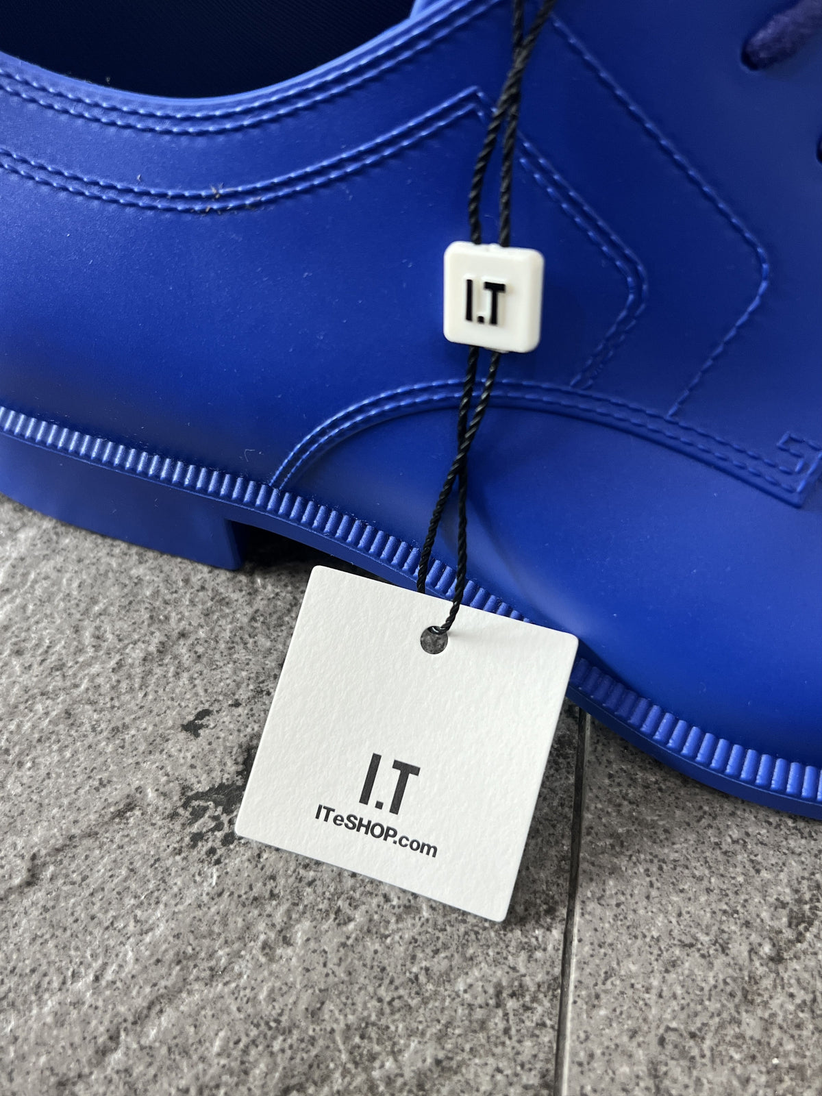 Maison Margiela Tabi Lace Up Shoes Blue EU37 New