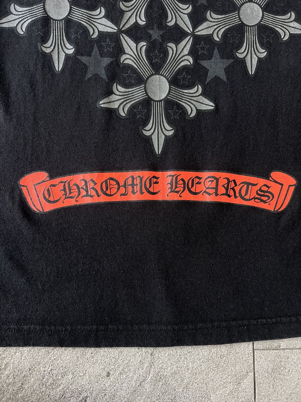 Chrome Hearts Cross Star Tee Black Small
