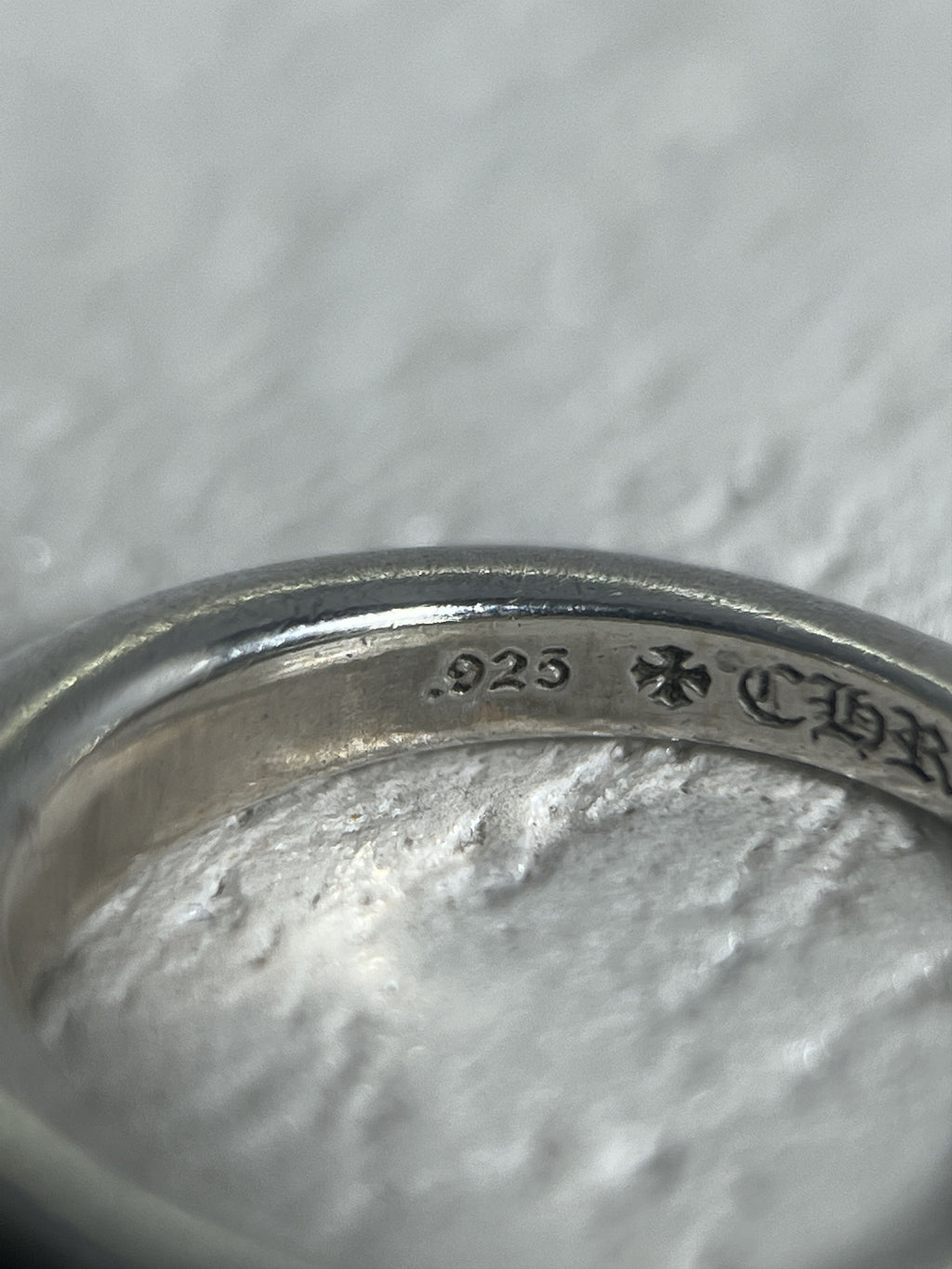 Chrome Hearts Baby Dagger Diamond Ring US5.5