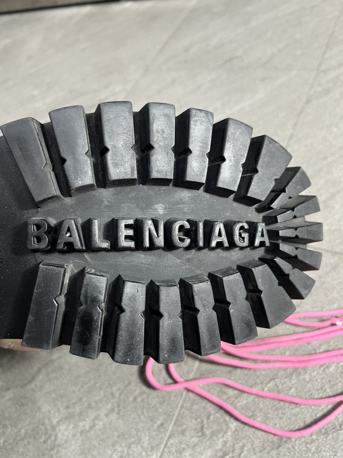 Balenciaga Strike Lace Up Boots EU39