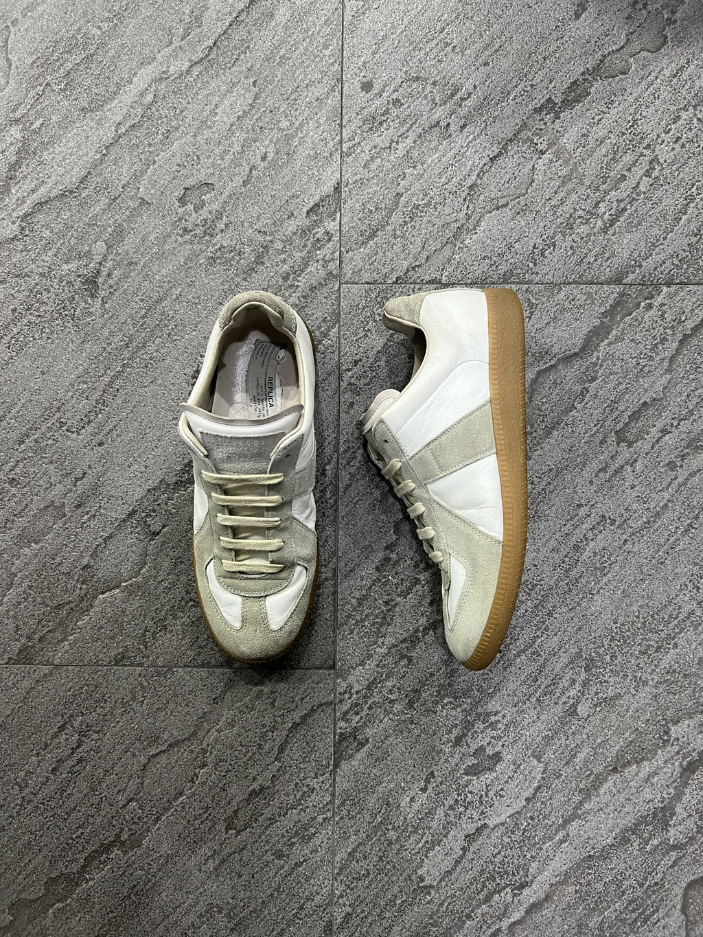 Maison Margiela White Grey/Beige Replica Sneakers EU 39.5