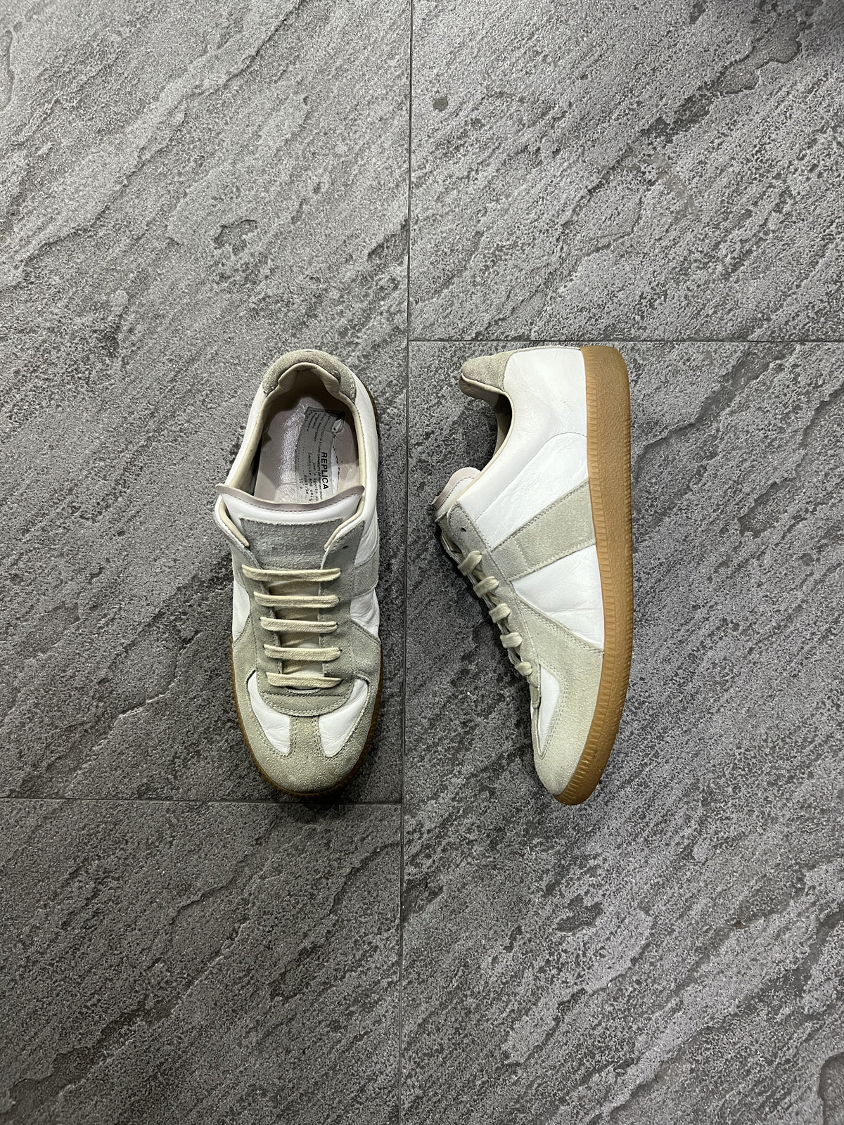Maison Margiela White Grey/Beige Replica Sneakers EU 39.5