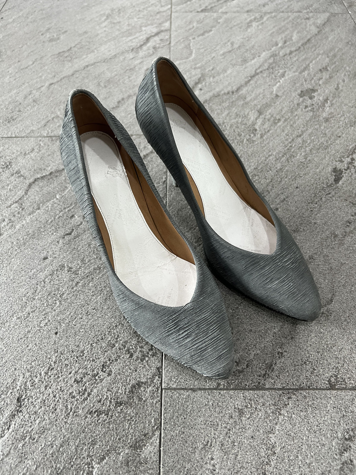 Maison Margiela 22 Textured Pumps EU35