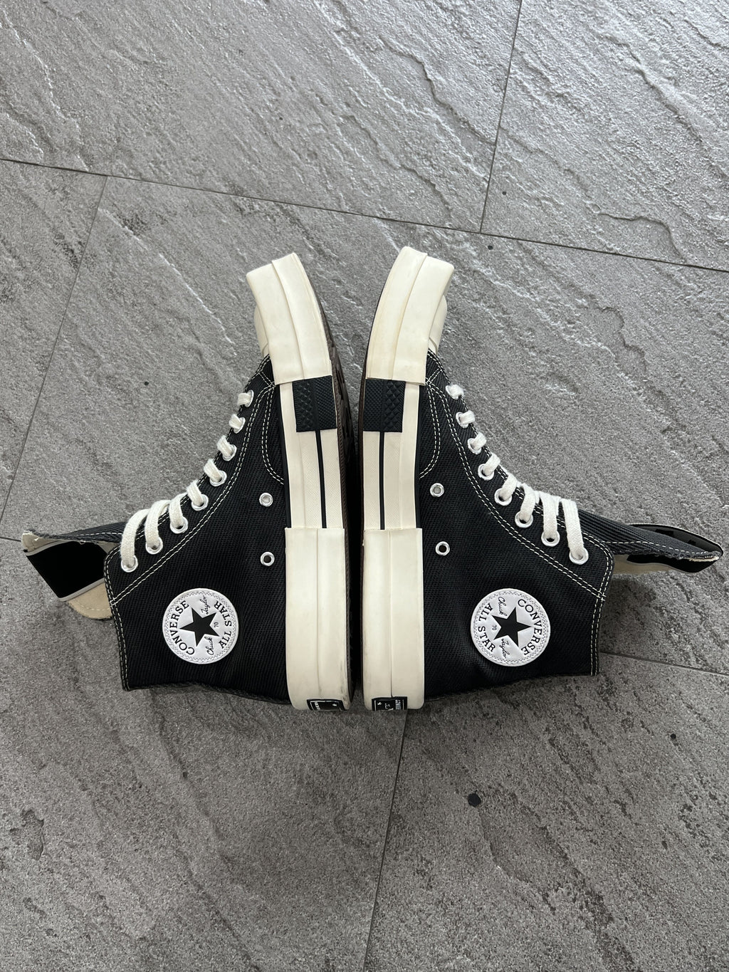 Rick Owens DRKSHDW x Converse TURBODRK Chuck 70 High 40.5