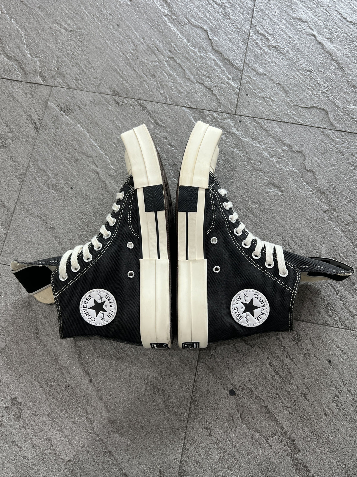 Rick Owens DRKSHDW x Converse TURBODRK Chuck 70 High 40.5