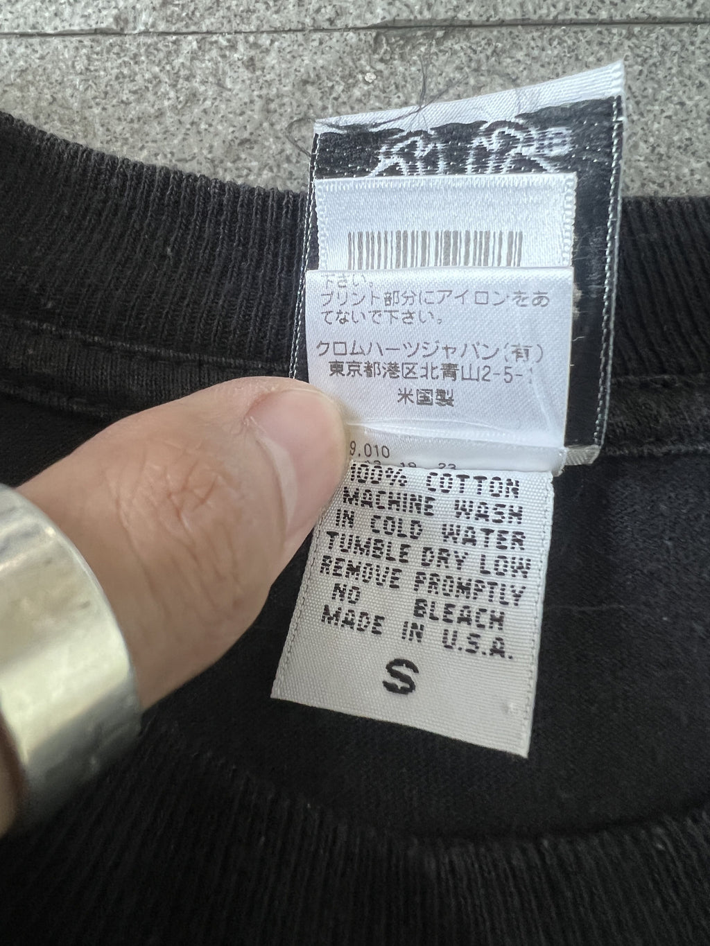 Chrome Hearts Cross Star Tee Black Small