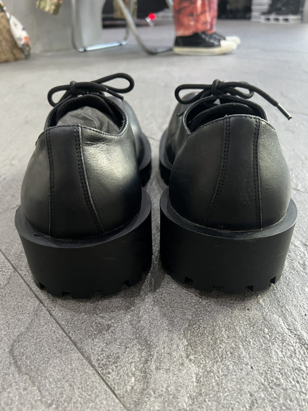Balenciaga Chunky Lug Sole Derby Black EU 39
