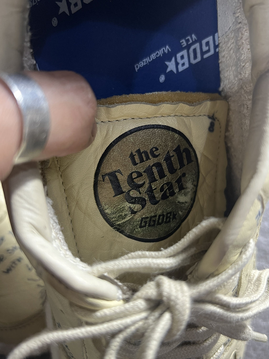 Golden Goose VCE Scribble Handwritten Leather Sneakers EU39