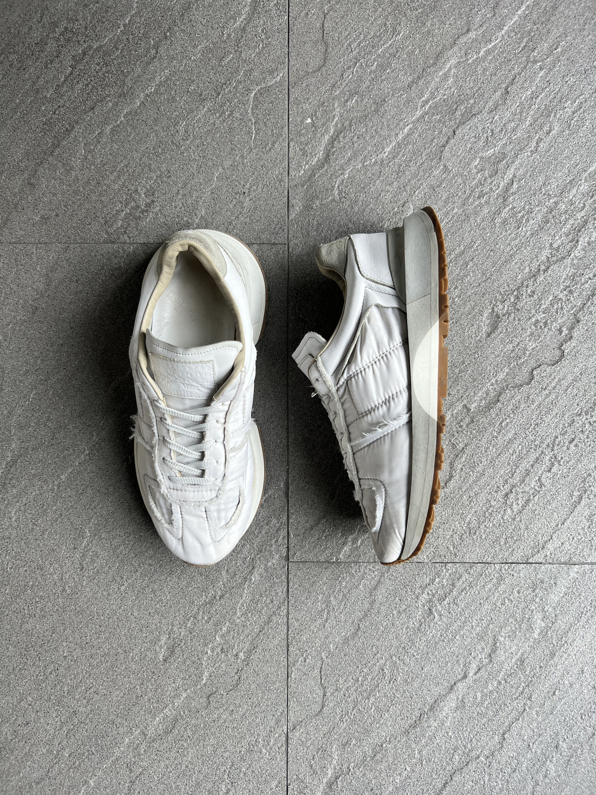 Maison Margiela Quilted Deconstructed Runner Sneakers EU42