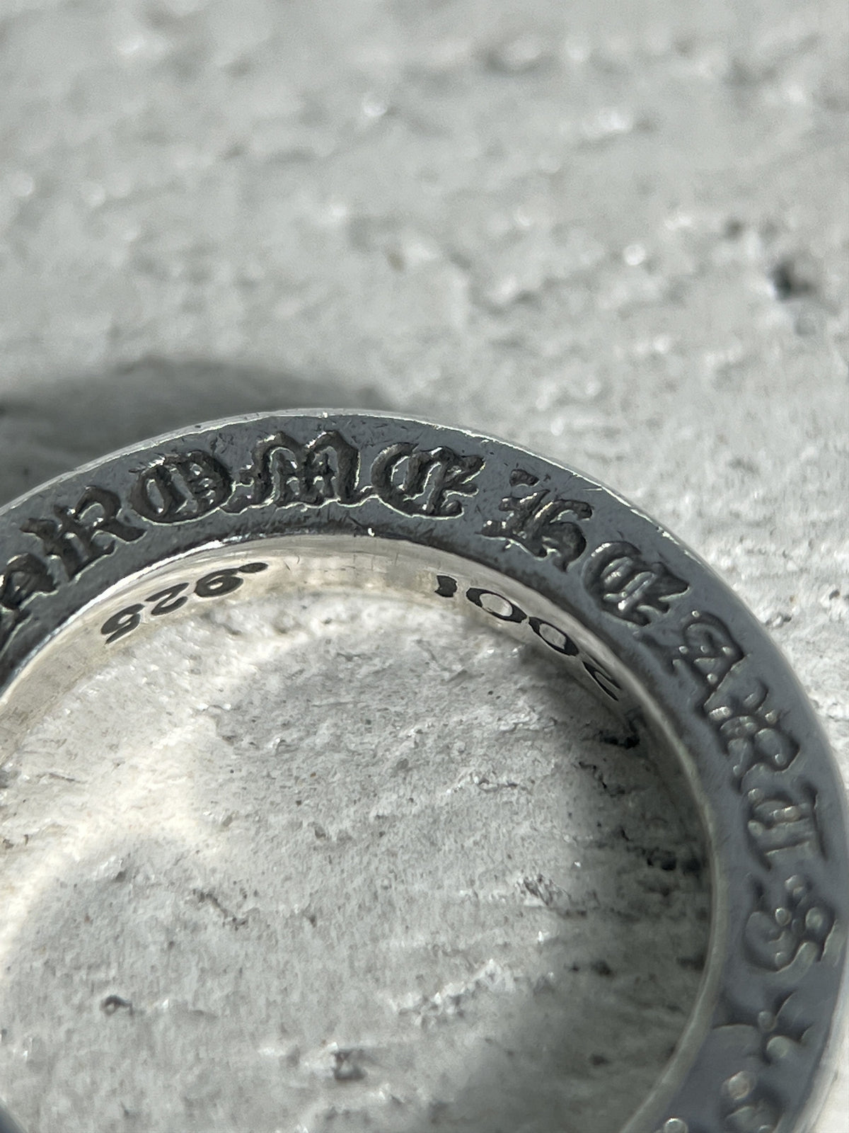 Chrome Hearts Spacer Ring Silver US4 47MM