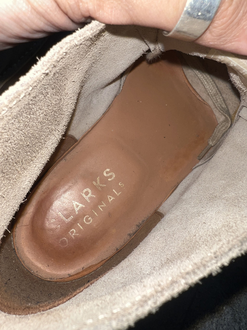 Palm Angels x Clarks Originals Logo Desert Boots US8