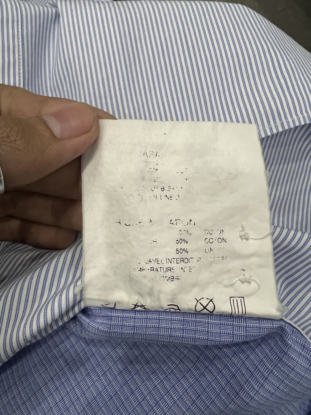 Junya Watanabe Comme des Garçons MAN patchwork shirt