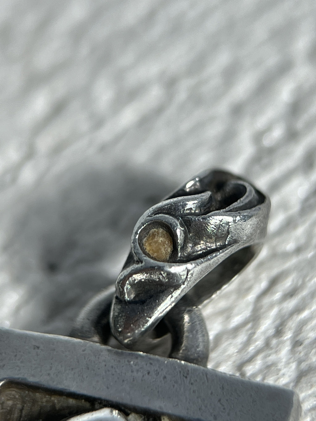 Chrome Hearts CH Square Pendant 2002 .925 Silver
