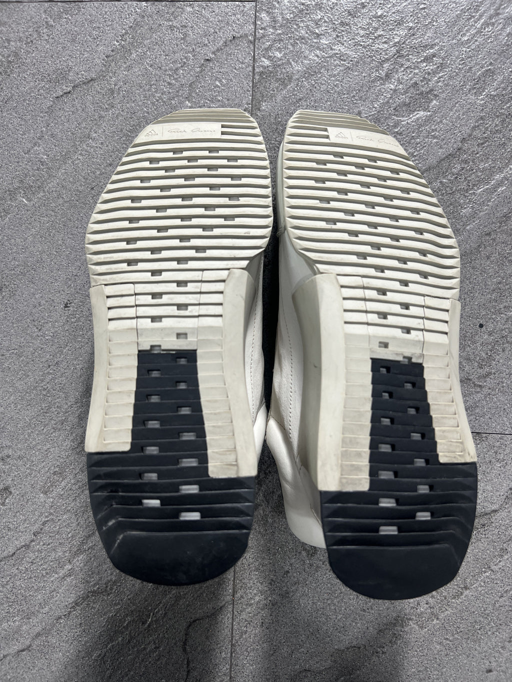 Rick Owens x Adidas Level Runner White Leather EU42