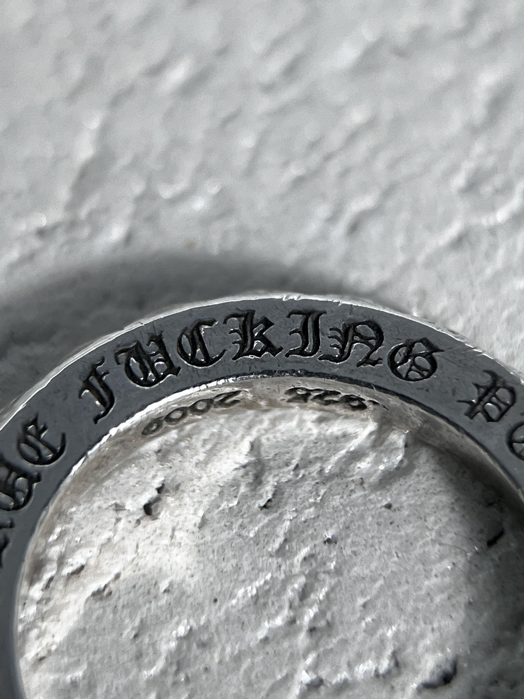 Chrome Hearts TFP Punk Ring US5 JP10 49MM