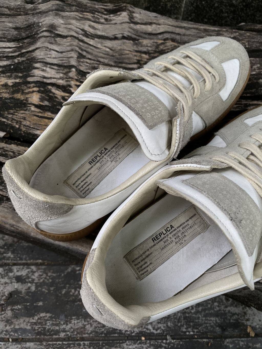 Maison Margiela GAT Original White Gum Sneakers EU40