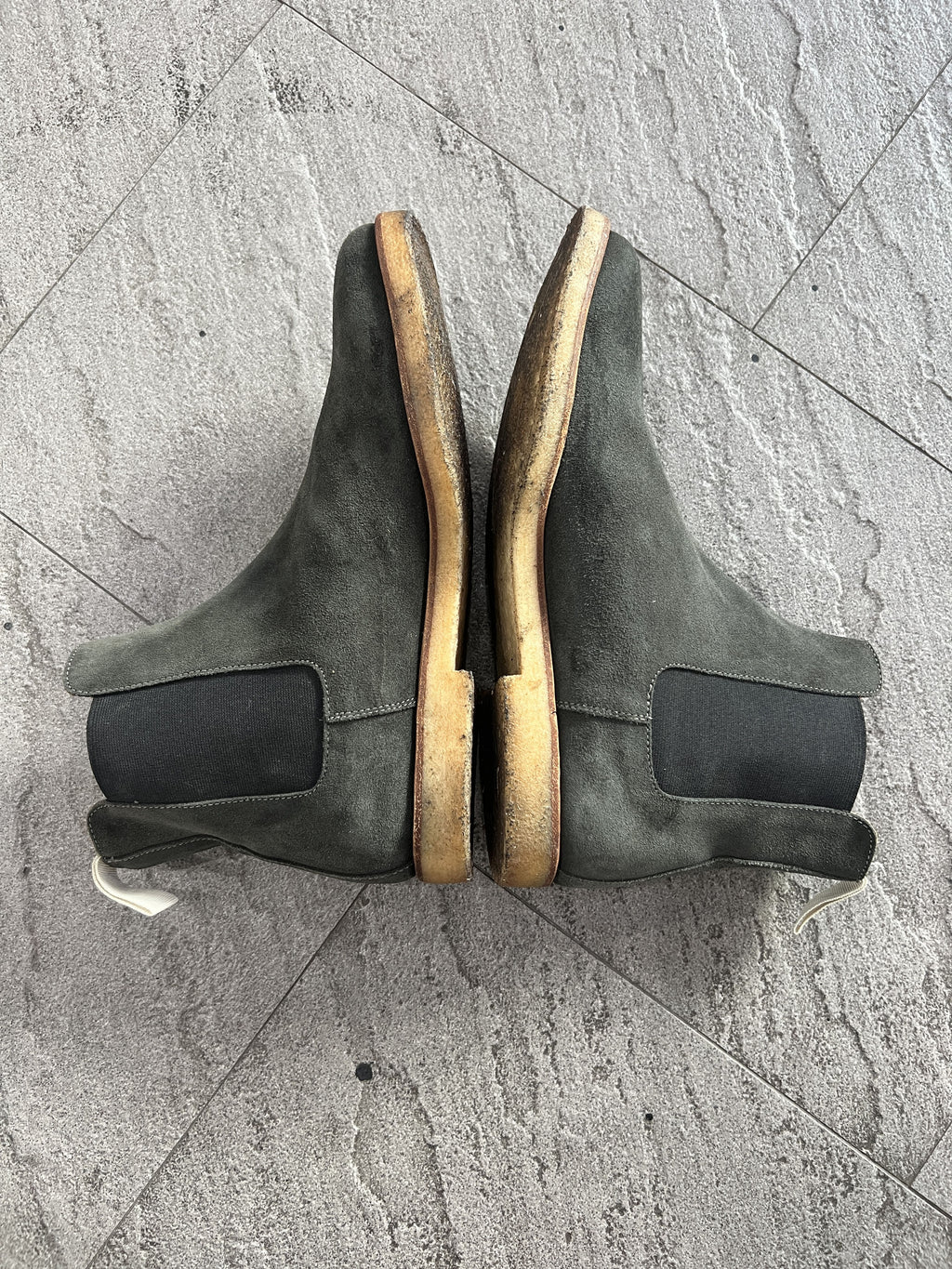 Common Projects Chelsea Boot Dark Grey Suede EU 41