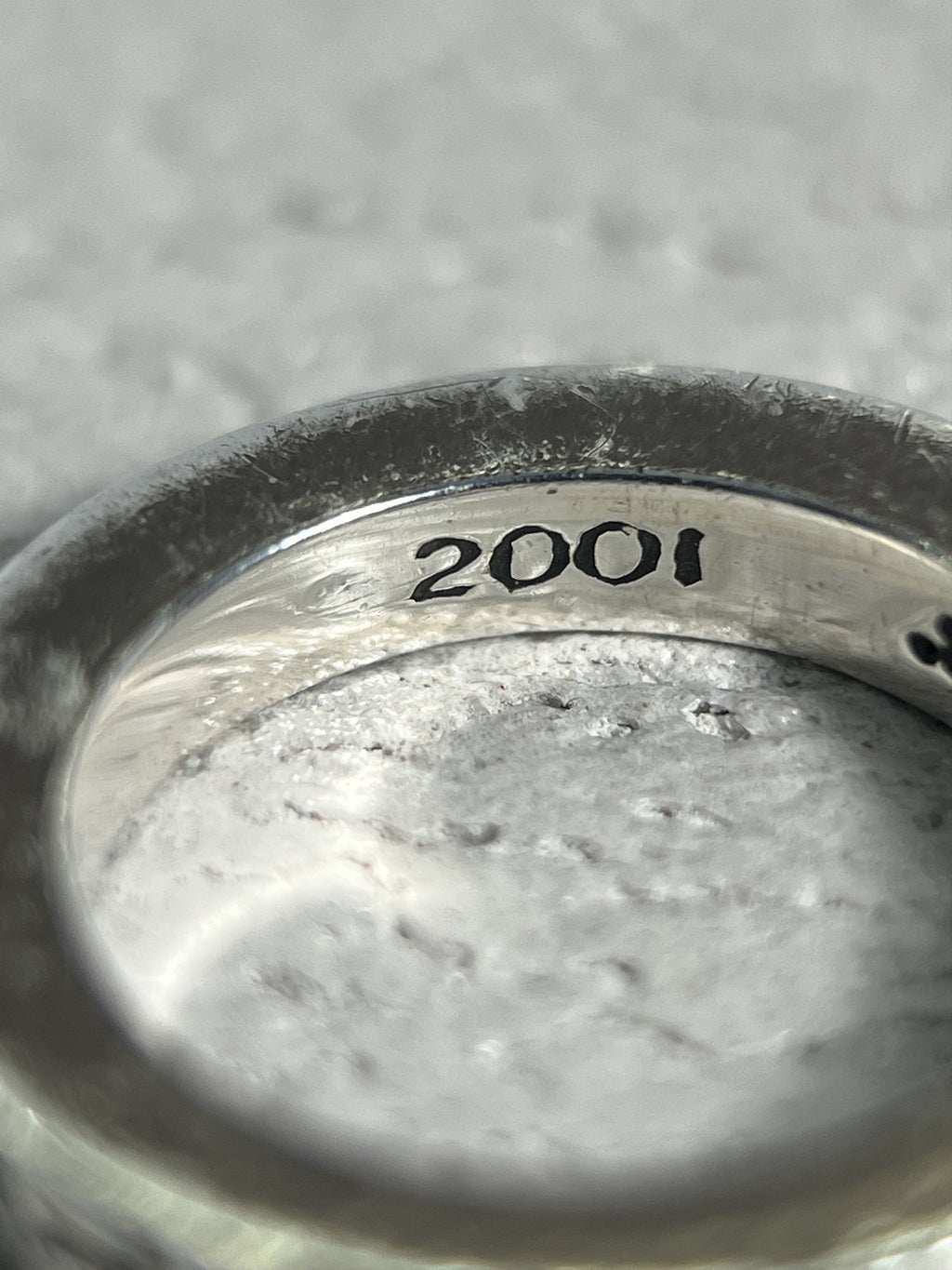 Chrome Hearts Spacer Ring Silver US4 47MM