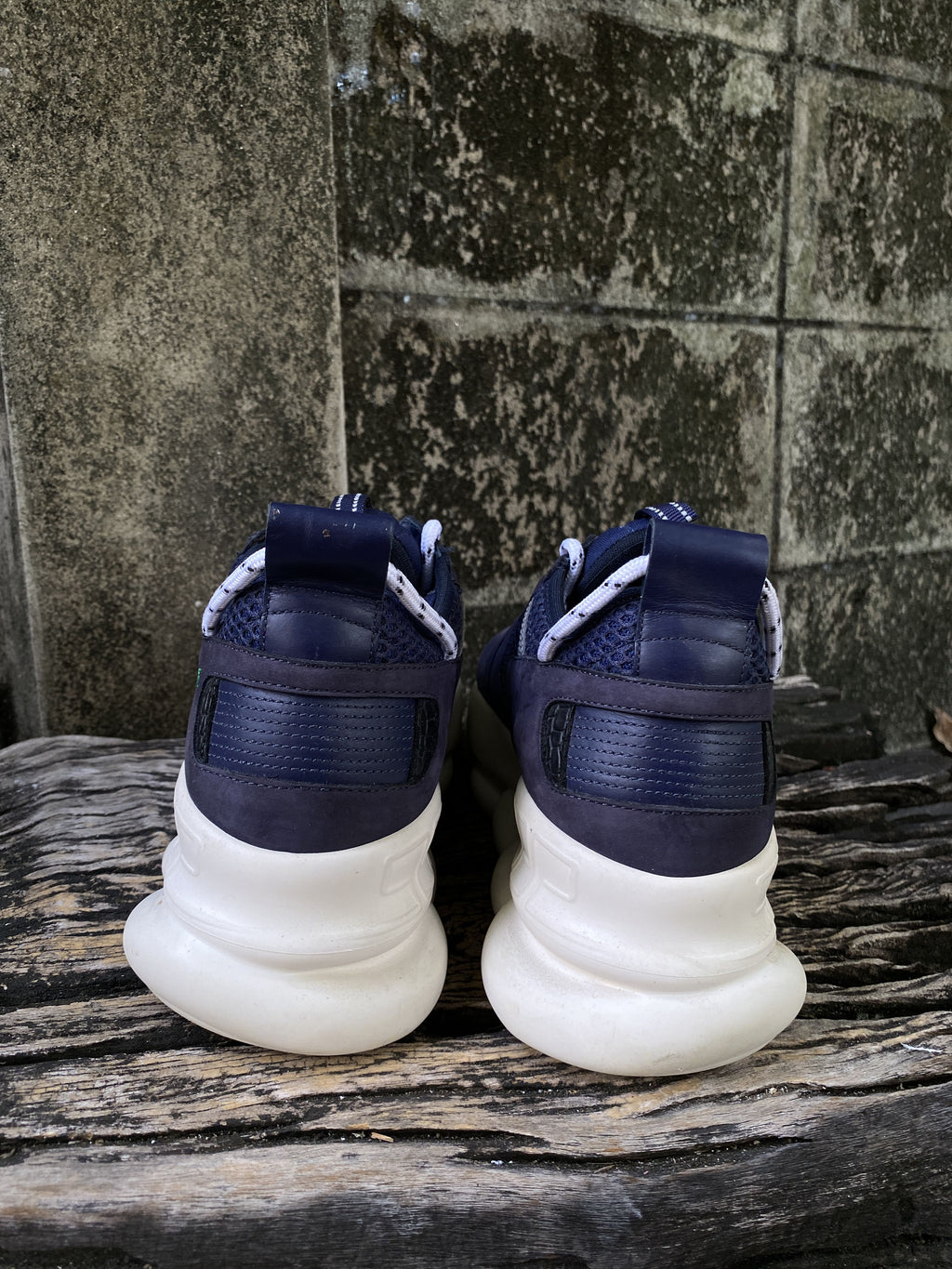 Versace Chain Reaction Navy Sneakers EU 40