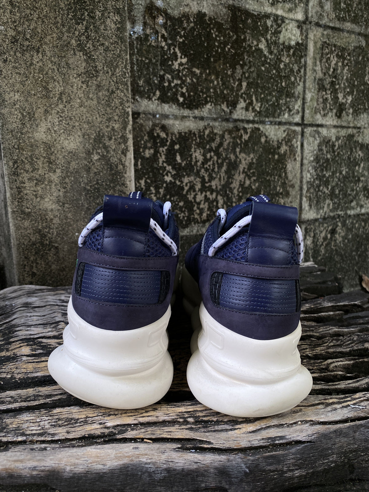 Versace Chain Reaction Navy Sneakers EU 40