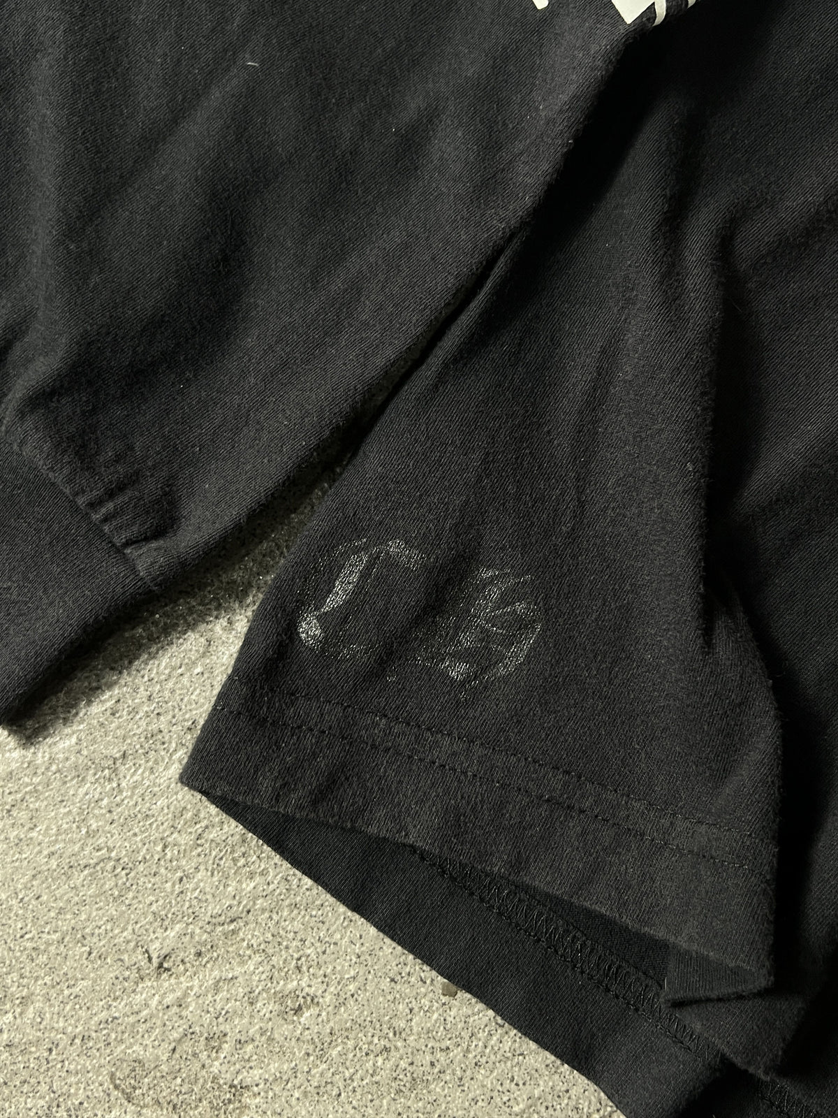 Chrome Hearts Long Sleeve Pocket Tee Black USA XL