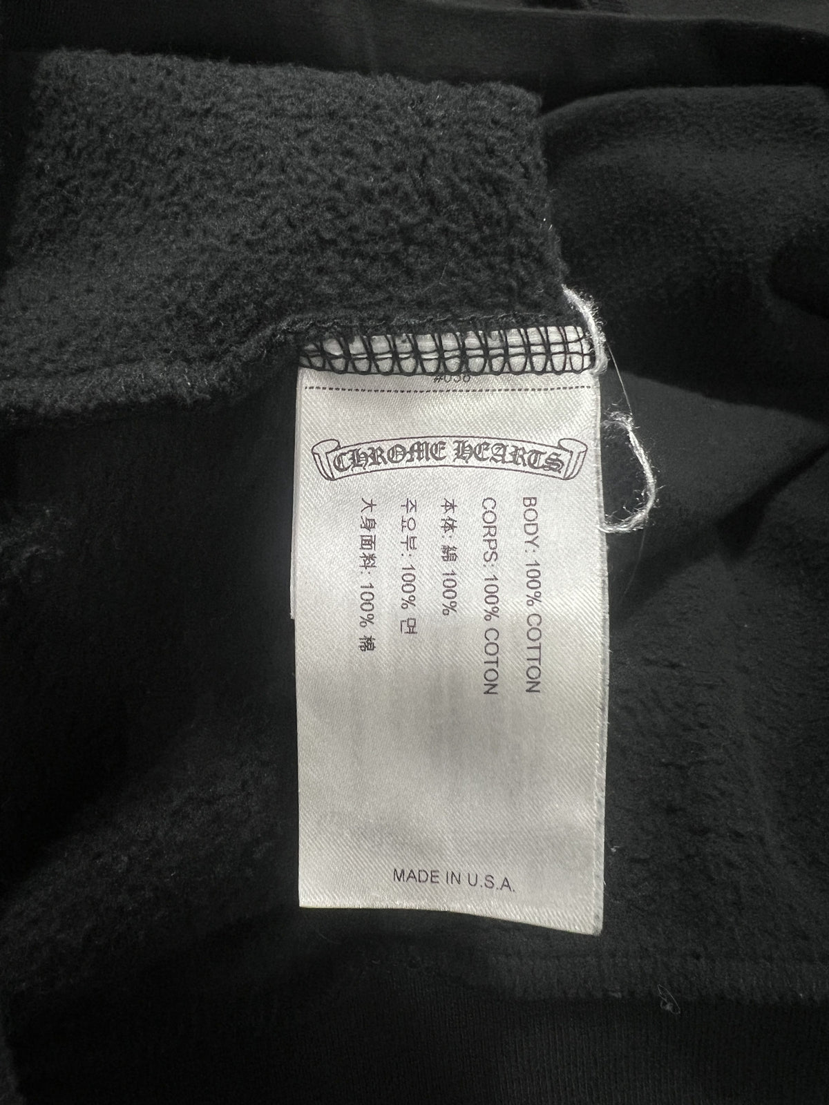 Chrome Hearts Las Vegas Welcome Sign Hoodie L