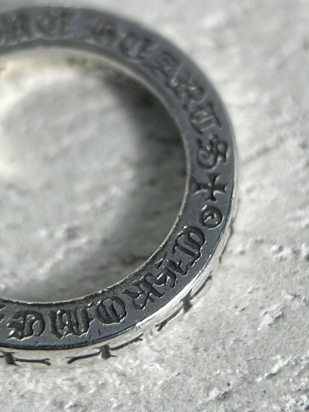 Chrome Hearts Spacer Ring Silver US4 47MM