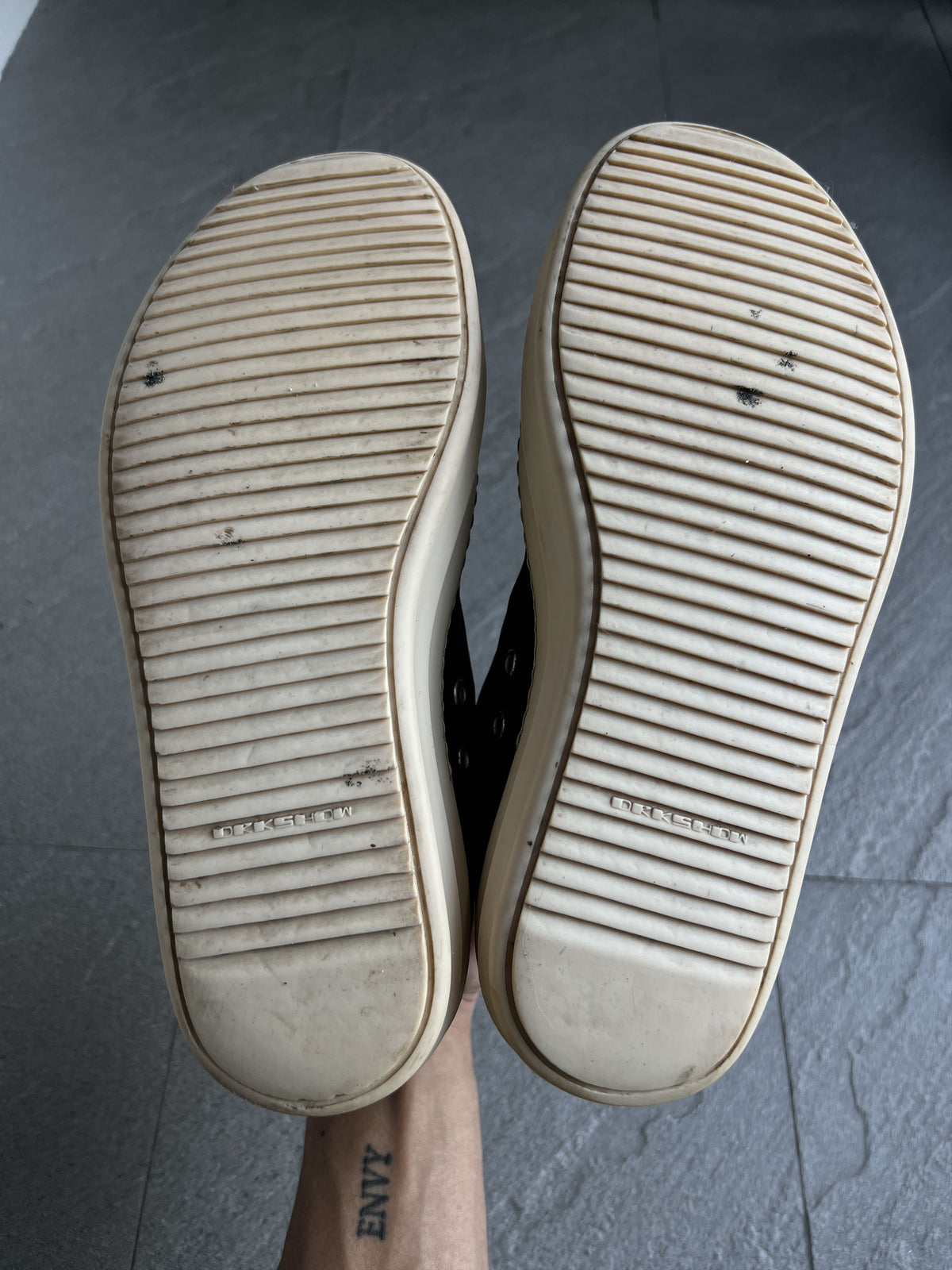 Rick Owens DRKSHDW Nylon Ramones Low Sneakers EU41.5