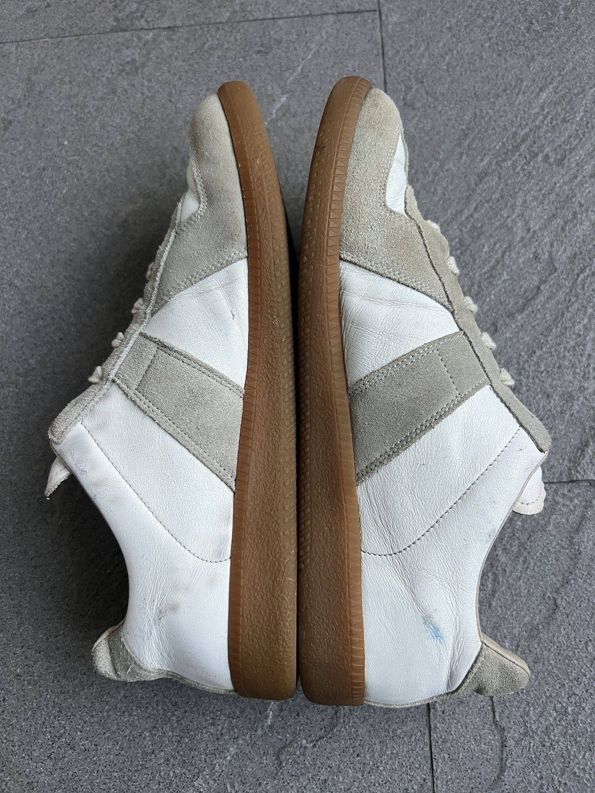 Maison Margiela Replica GAT White Grey Sneakers 41