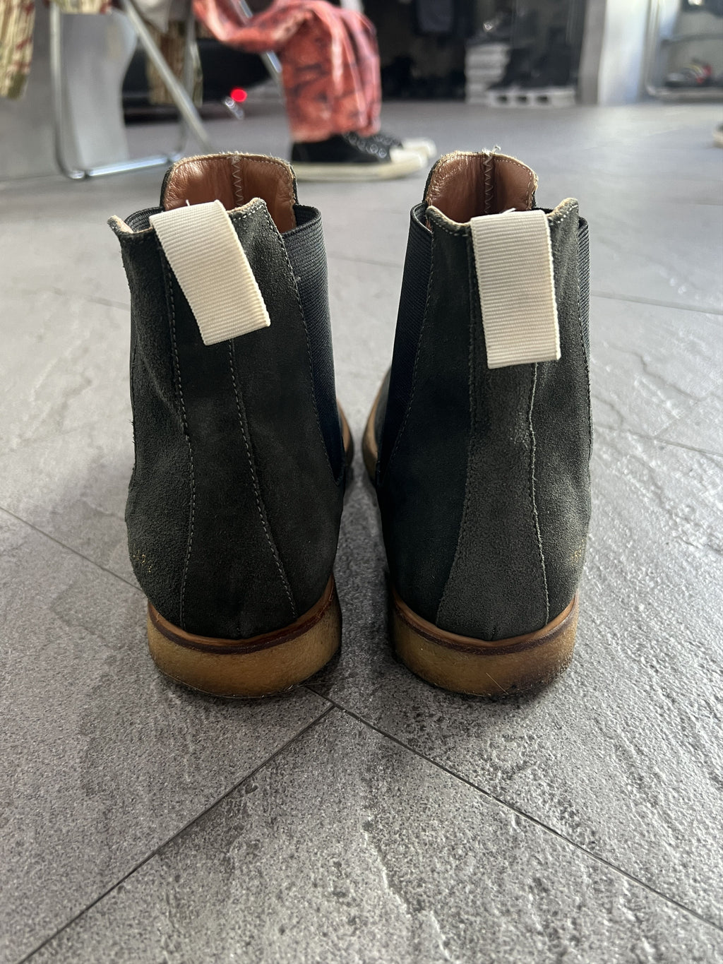 Common Projects Chelsea Boot Dark Grey Suede EU 41