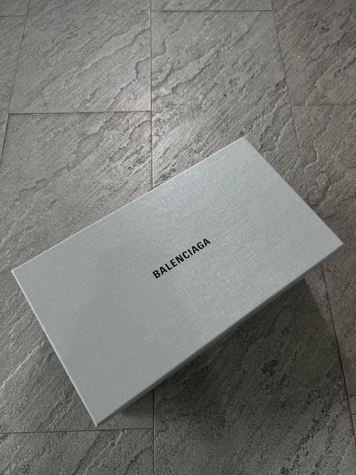 Balenciaga Square Toe Leather Derby Shoes EU41