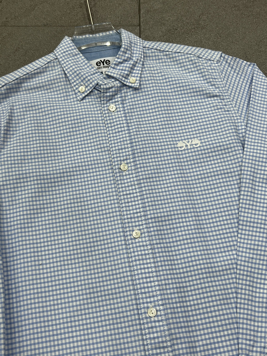 Junya Watanabe Comme des Garçons in blue gingham check