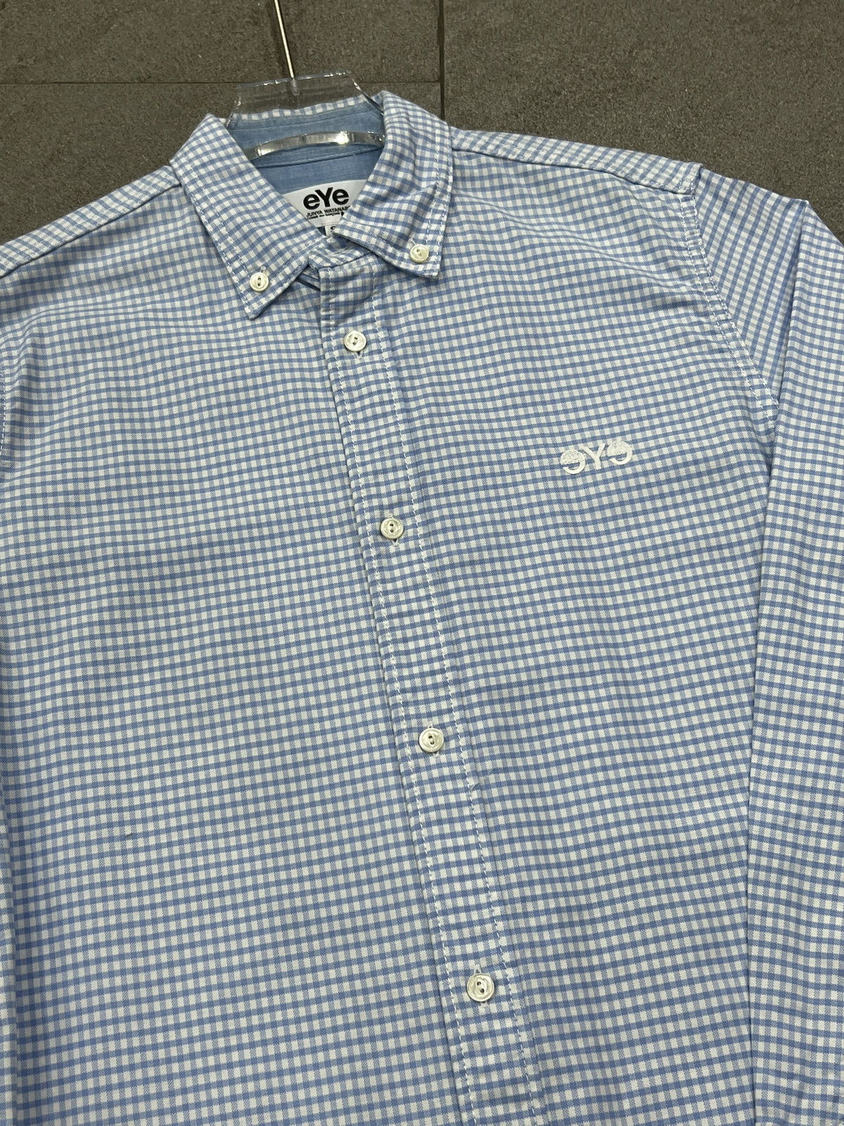 Junya Watanabe Comme des Garçons in blue gingham check