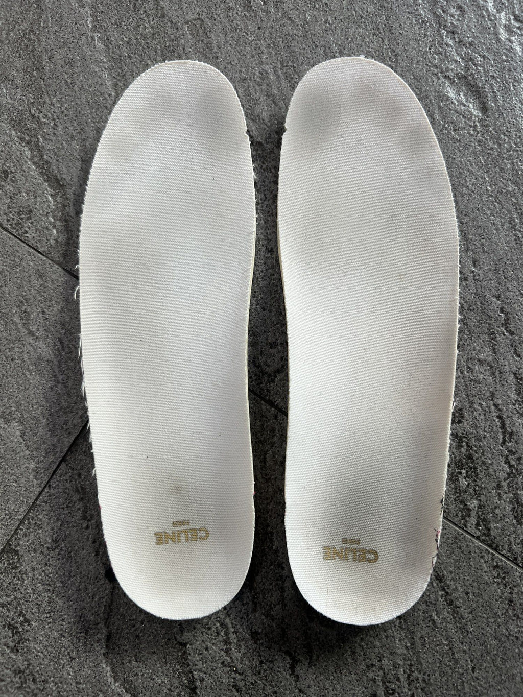 Celine Canvas Low Top Sneakers White EU 41